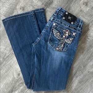 Embroidered MissMe Jeans